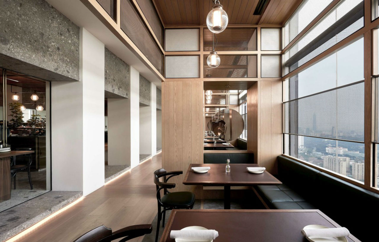 吉隆坡阿里拉孟沙酒店 外观 照片 Restaurant interior